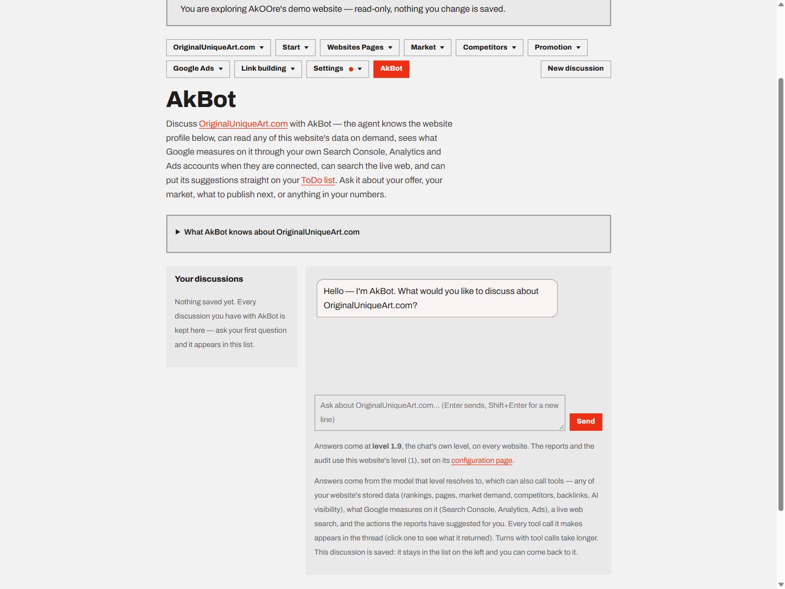 AkBot — OriginalUniqueArt.com — AkOOre